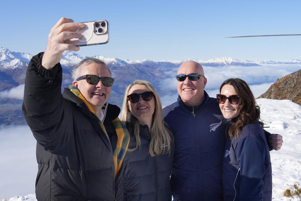 Luxon, Albanese make the most of Q’town