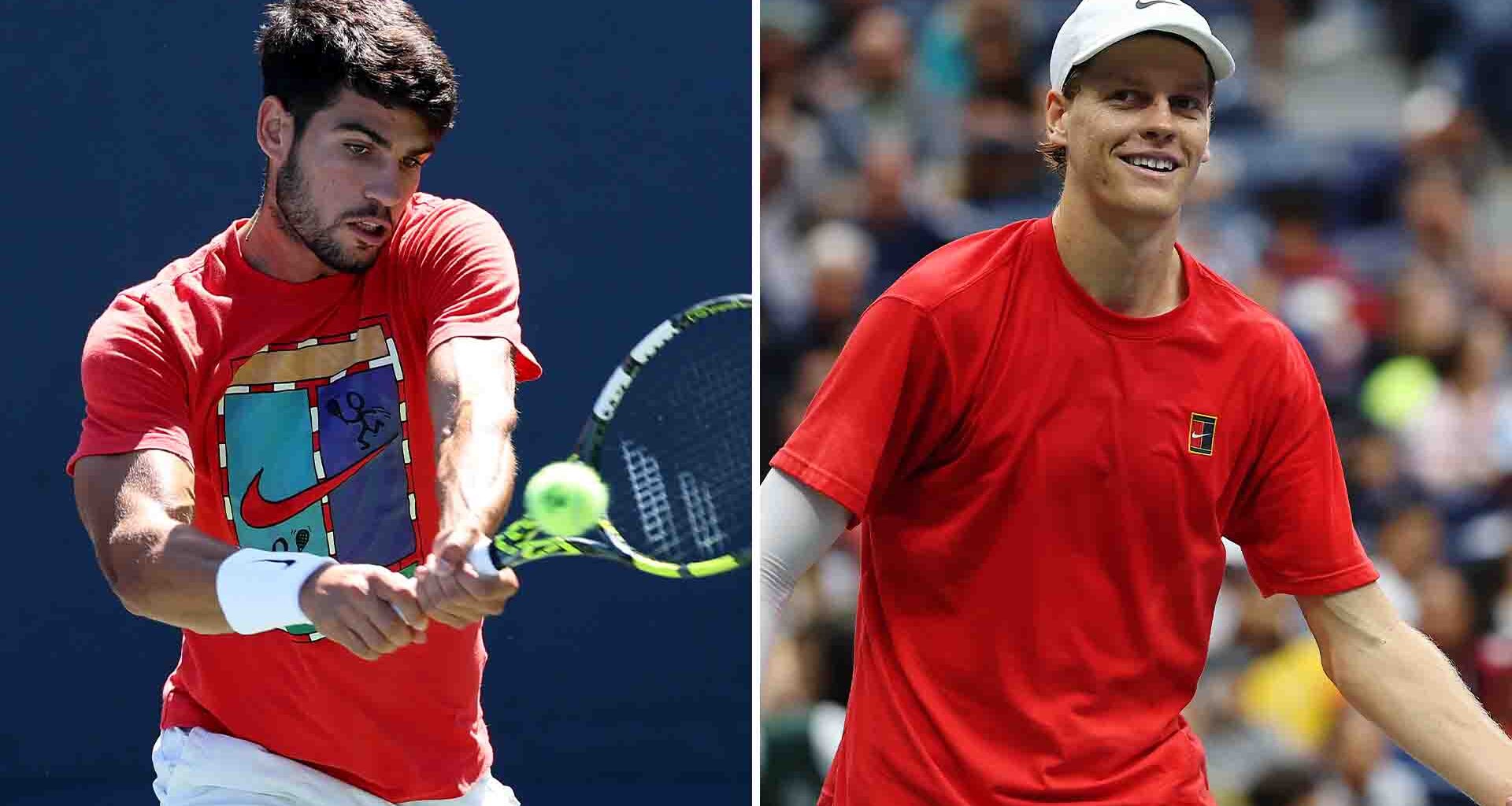 Carlos Alcaraz leads Jannik Sinner 9-5 in their Lexus ATP Head2Head series.