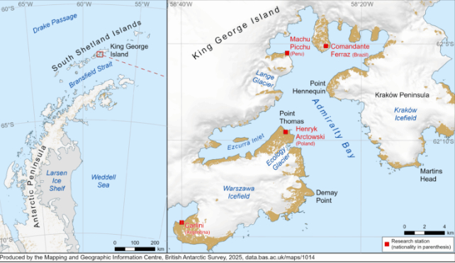 antarctic map