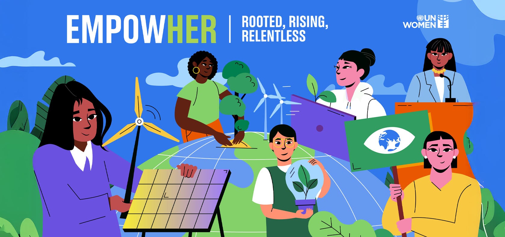 Green Skills for Youth: UN Women launches the #EmpowHer challenge