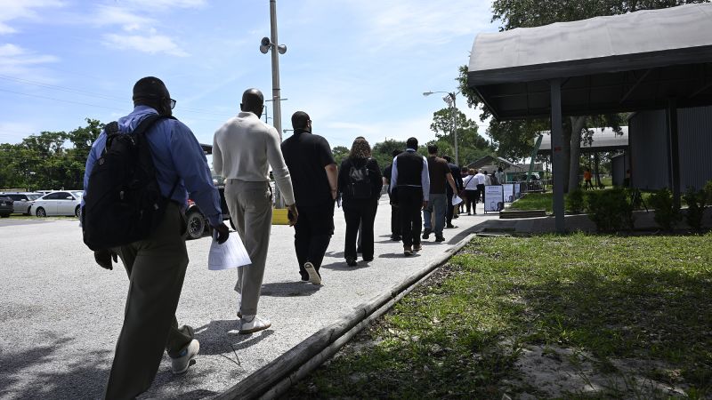 The jobs report that enraged Trump was flashing a recession warning sign