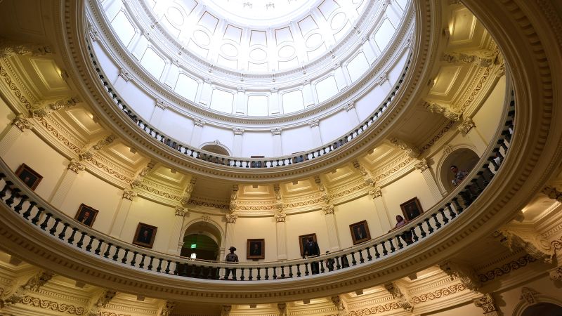 Some Texas Democrats rip up agreements to leave House floor under police escort and will spend night in chamber in protest