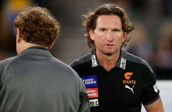 James Hird enjoyed his time coaching with Greater Western Sydney in 2022.