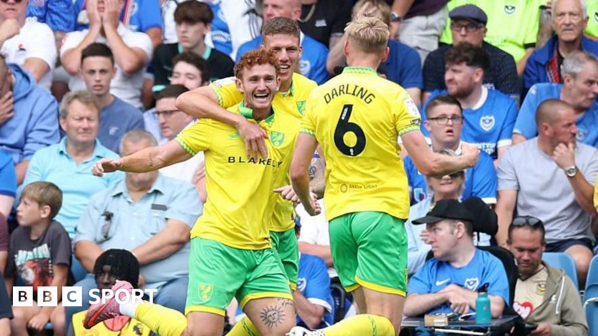 Portsmouth 1-2 Norwich City - Canaries hold off late Pompey fightback