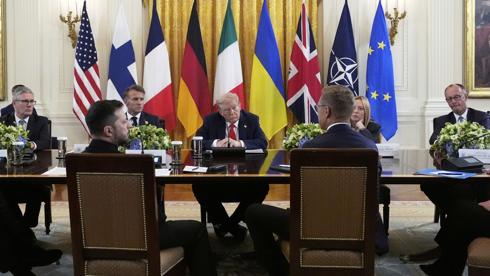 Crisis summit at White House over Ukraine war riven by divisions