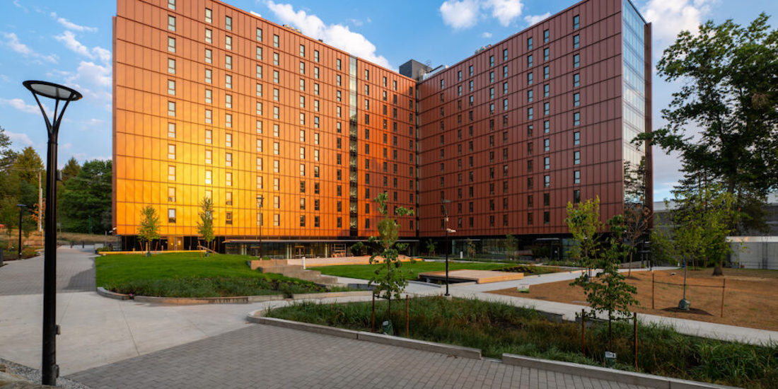 bcit tall timber student housing tower 