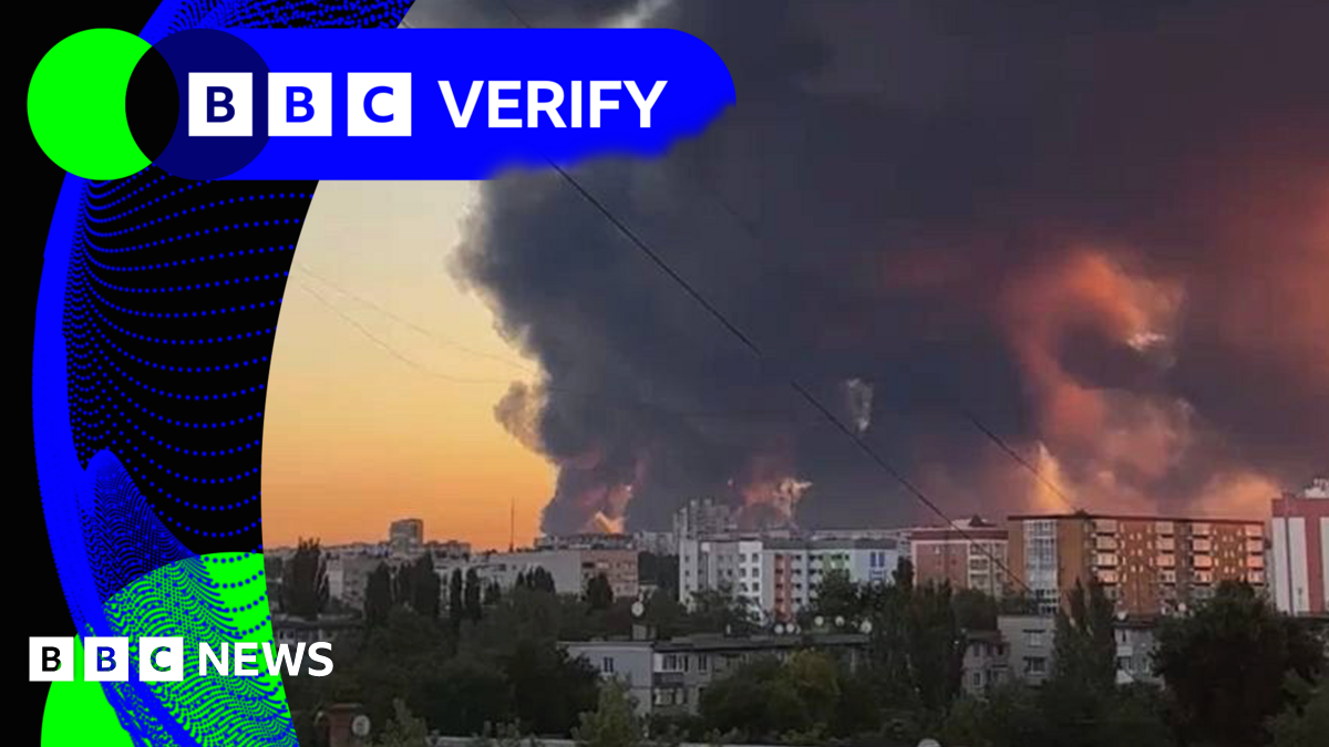 BBC Verify Live: Footage shows Ukraine and Russia traded attacks after White House meeting