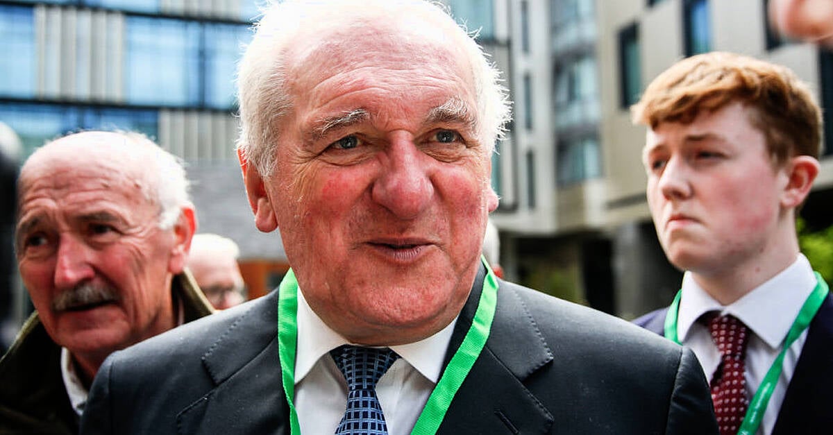 Bertie Ahern confirms he's considering presidential run amid Fianna Fáil support