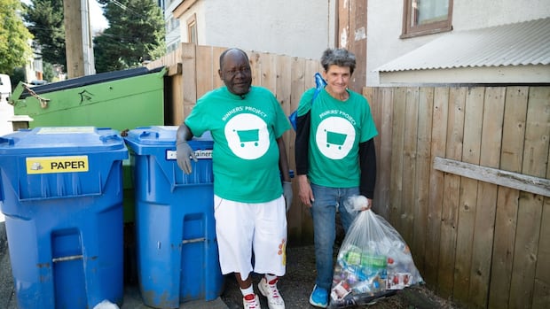 As Canada's income gap widens, some of those who are struggling sort trash to survive