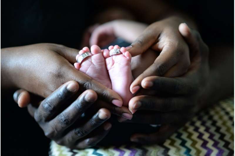 black newborn