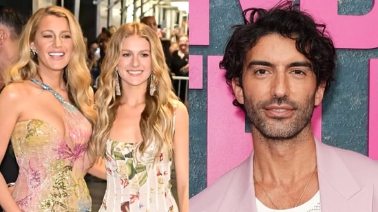 Blake Lively, Isabela Ferrer and Justin Baldoni