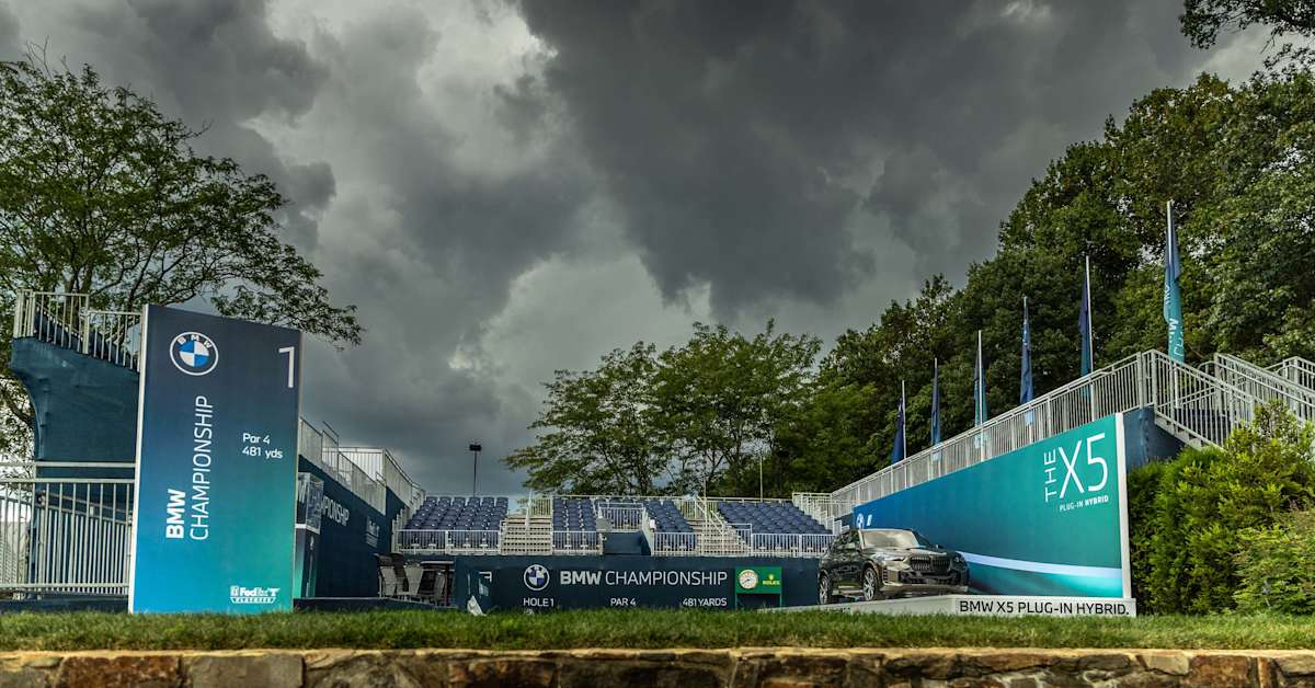 Play suspended for weather Thursday at BMW Championship - PGA Tour