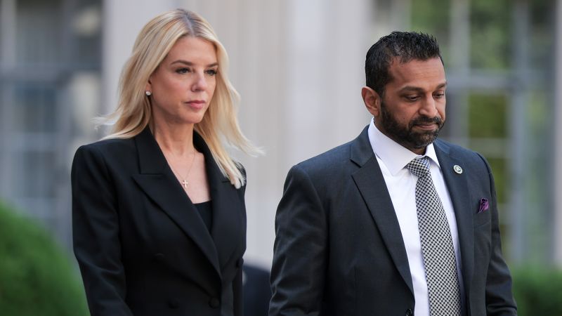 Epstein scandal: JD Vance dinner seen as chance for Pam Bondi and Kash Patel to clear the air