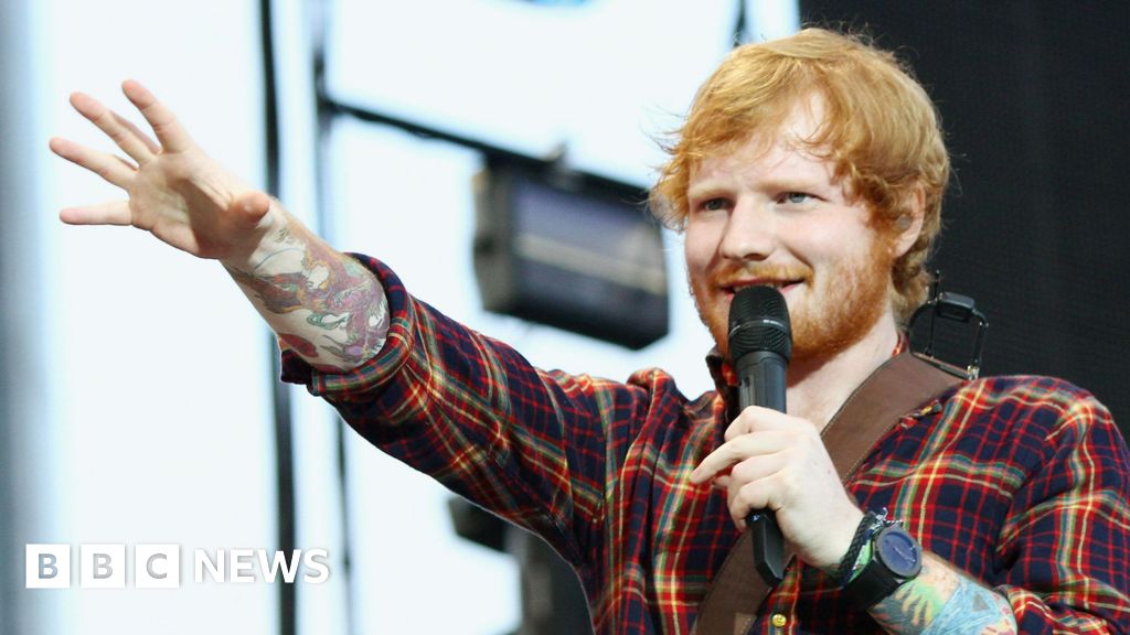 Ed Sheeran surprises fans at Fleadh Cheoil na hÉireann in Wexford