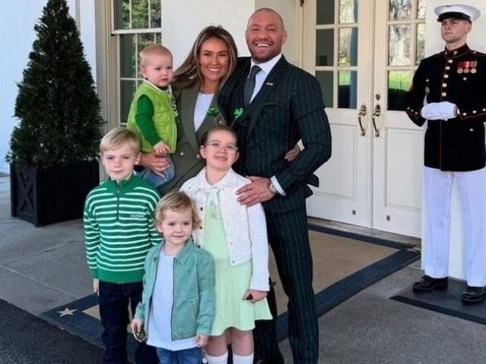 Conor McGregor and his family