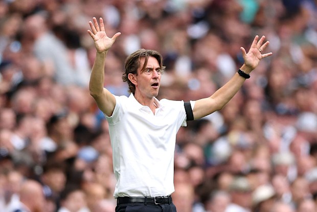 Thomas Frank of Tottenham Hotspur.