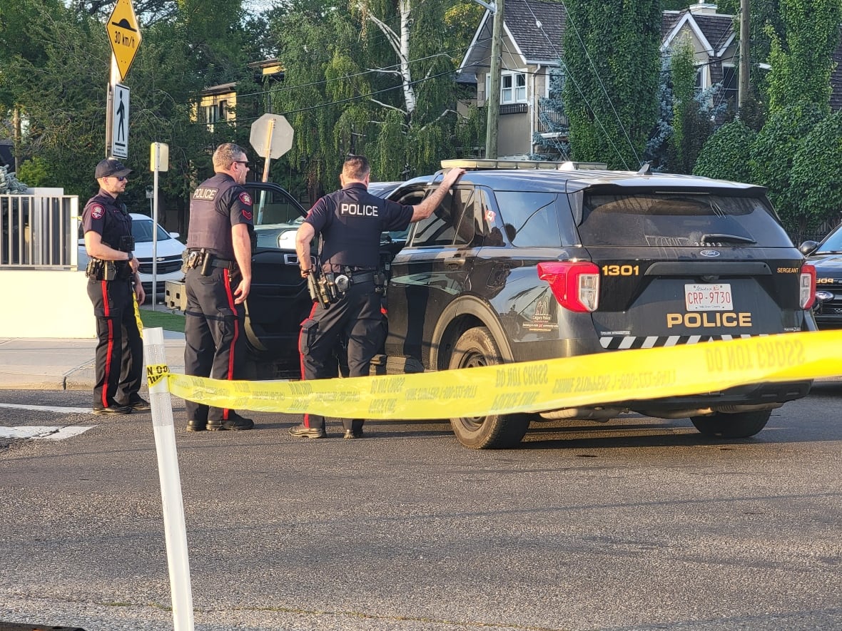 Calgary police said around 8 p.m. that what it described as a shooting incident in the Crescent Heights neibhourhood was resolved, and the shelter-in-place order was lifted.