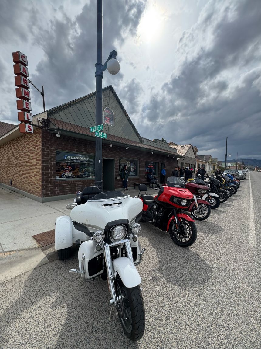 The owners of Carmel's Bar & Grill in Anaconda have decided to keep doors locked around the clock while a killer is on the loose. Customers must call or knock on the door to be screened before entering.