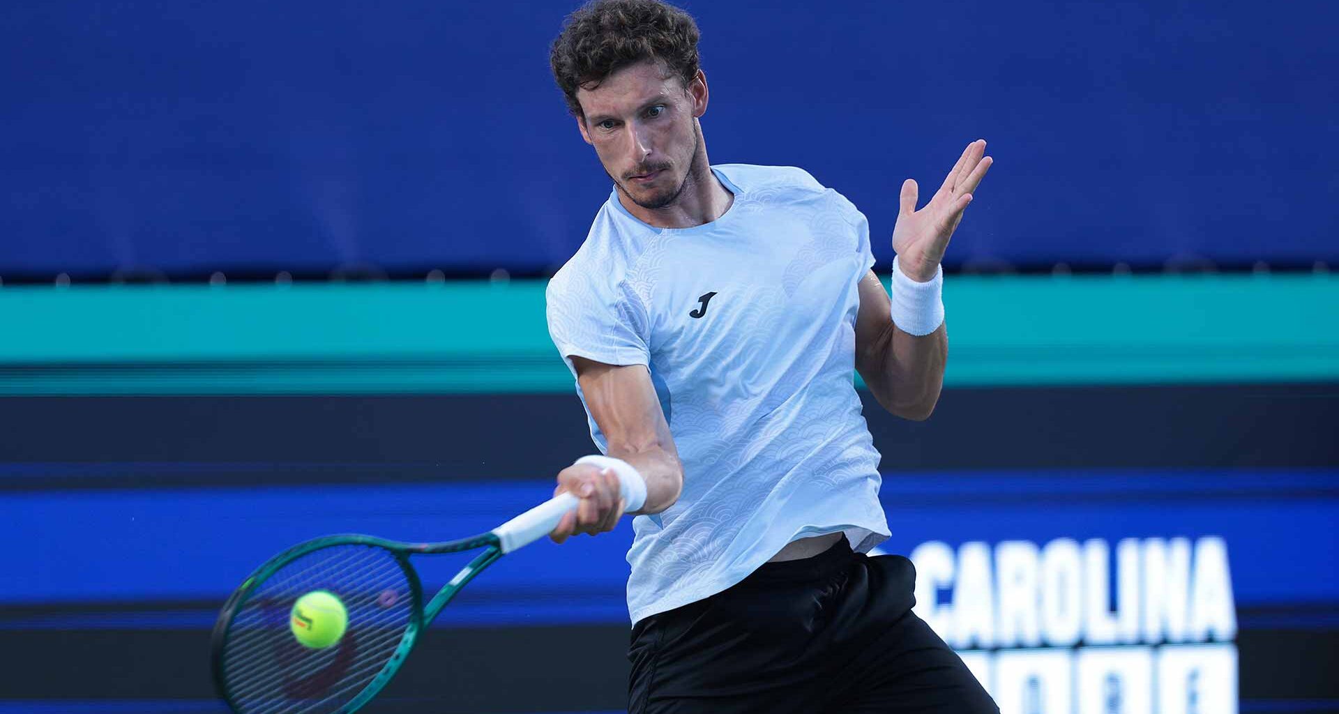 Pablo Carreno Busta won the Winston-Salem Open title in 2016.