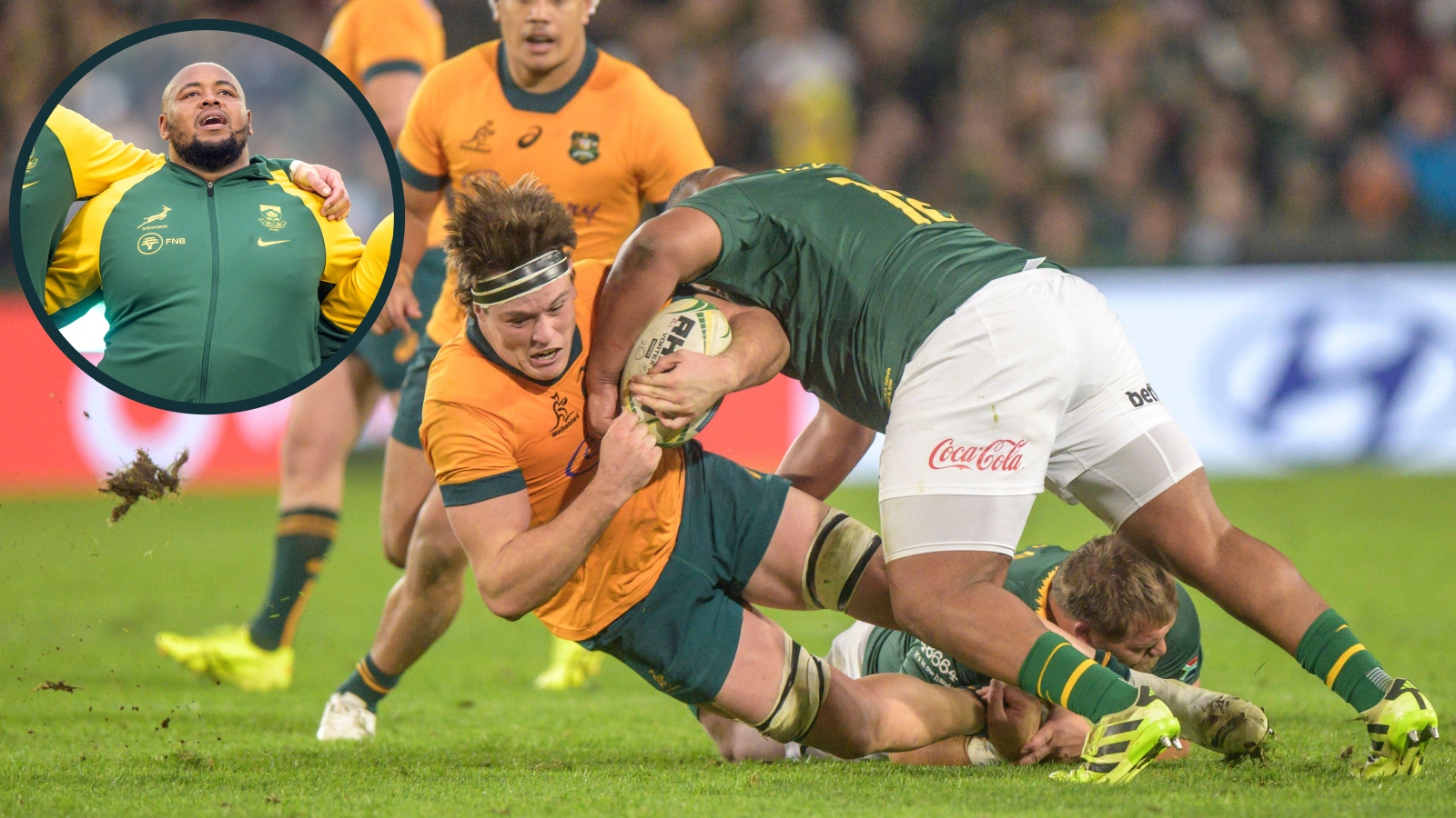 Springbok Asenathi Ntlabakanye fails a random drug test