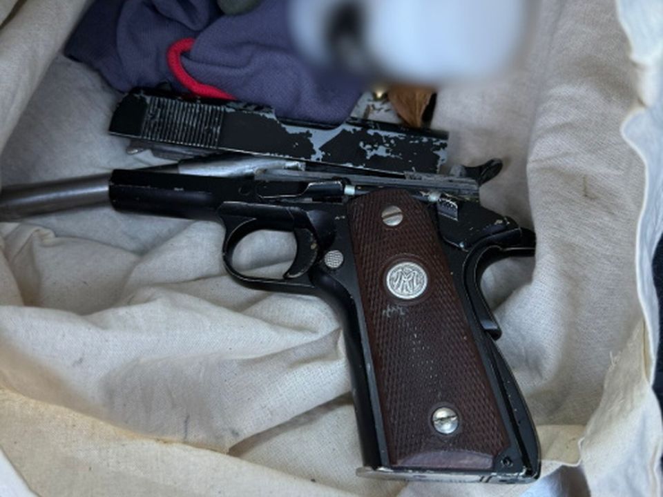 Photo of the gun seized
