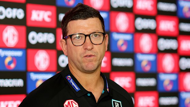 Josh Carr will be Port Adelaide coach from 2206 onwards.