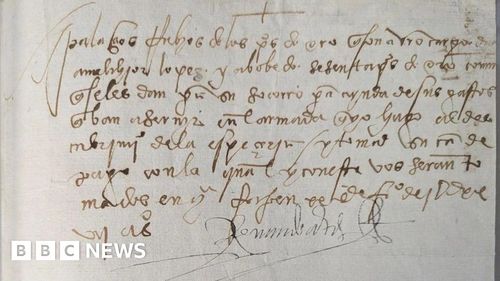 FBI returns stolen document signed by conquistador to Mexico