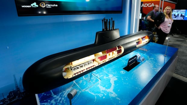 Korean firm promises speedy delivery as Canada narrows field for submarine contract