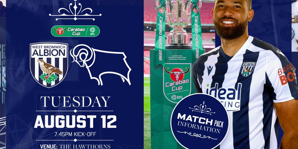 Albion vs Derby County | Carabao Cup Match Pack