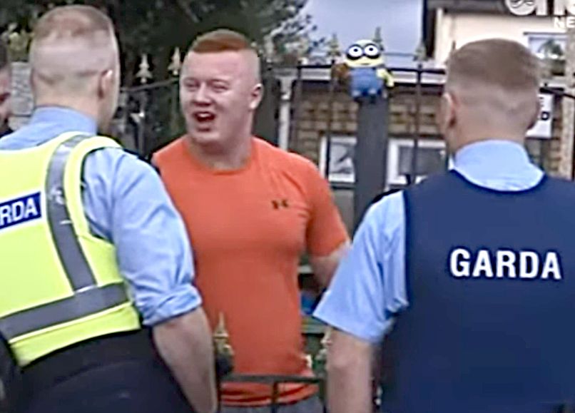 Gardaí speak with Jason Jnr