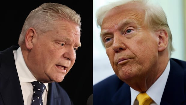 Ontario premier warns Trump could reopen CUSMA trade pact, calls for action to bolster economy