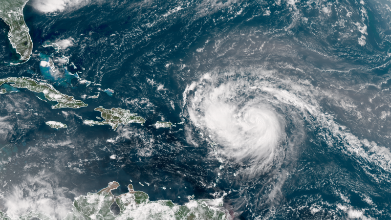 Hurricane Erin becomes a Category 4 as it rapidly intensifies in the Atlantic