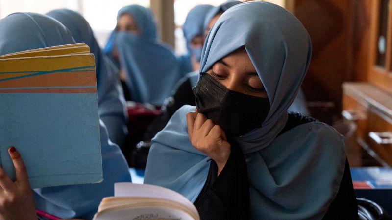 In the Taliban’s Afghanistan, girls are barred from school beyond 6th grade. But religious schools are booming