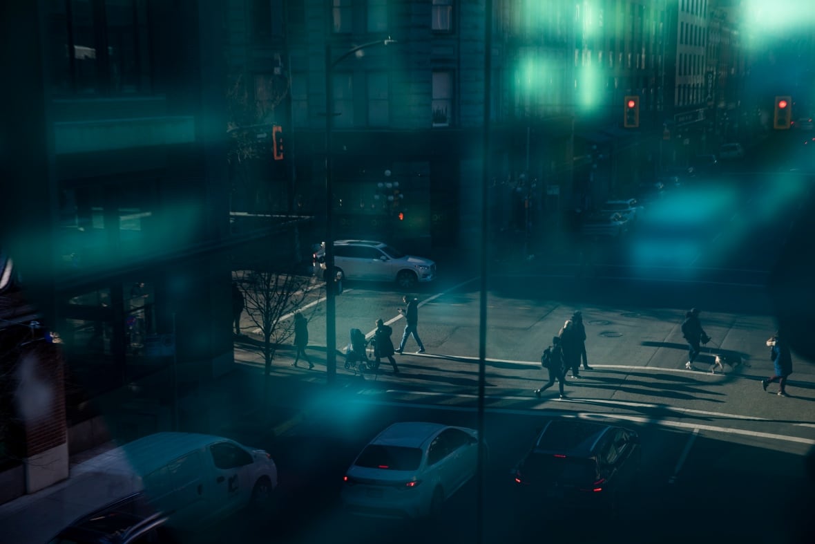 East Cordova St. near Carrall St. is pictured in the Downtown Eastside neighbourhood of Vancouver, British Columbia, on Thursday, Jan. 24, 2025. 