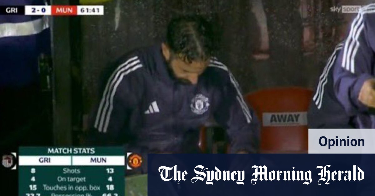 This is the picture that spells the end for Ruben Amorim at Manchester United