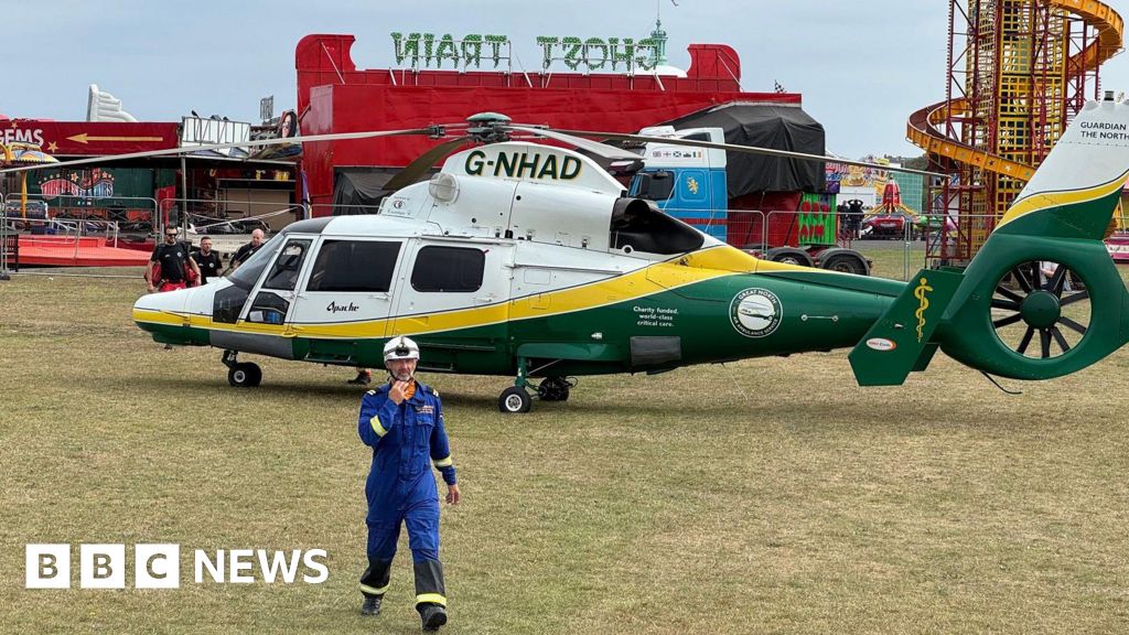 Man dies after suffering head injuries at Whitley Bay funfair