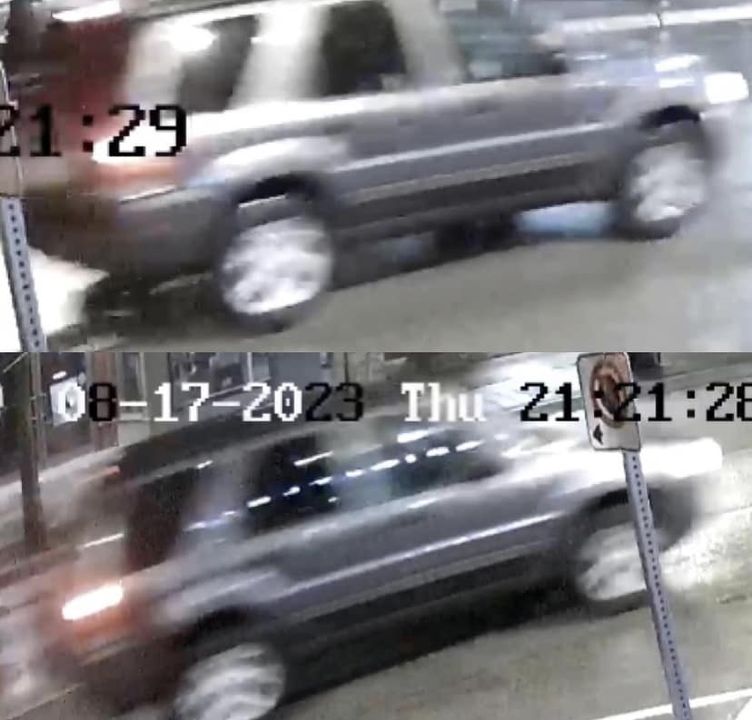 A car near the scene