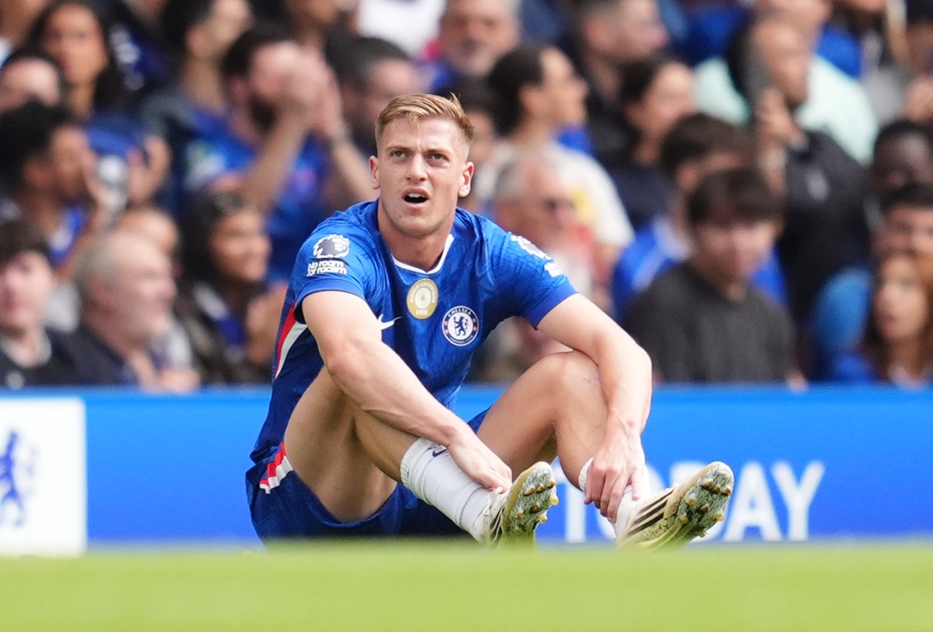 Liam Delap faces a spell on the sidelines (Adam Davy/PA)