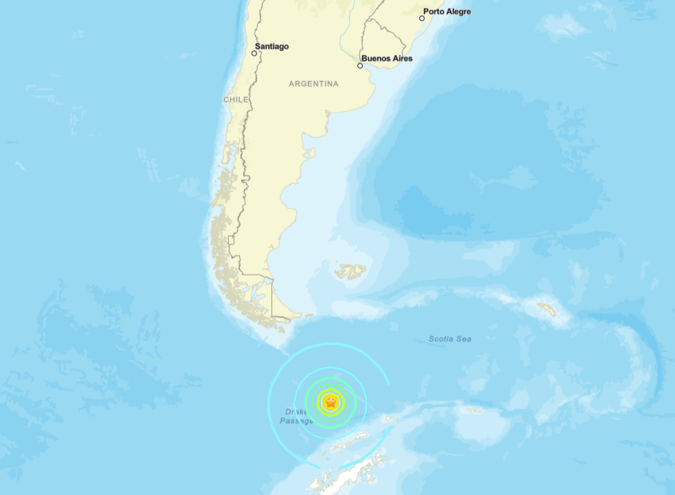 'No tsunami threat' after South America quake