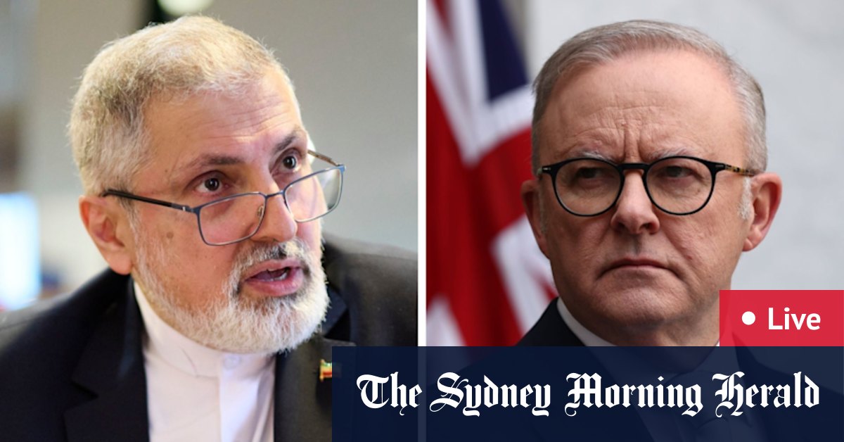 Iran rejects link to Australian antisemitic attacks, Trump administration praises Albanese’s response; Marles meets Vance amid AUKUS review