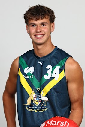 Cooper Duff-Tytler is the leading ruck prospect in the draft.