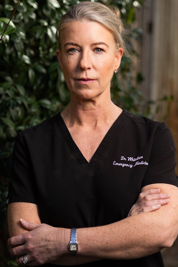 Emergency physician Dr Sarah Whitelaw says “as a woman you’re less likely to be recognised in terms of the need for urgent care”.