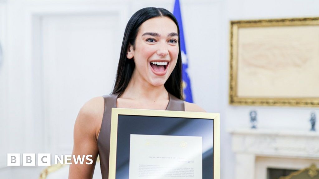 Dua Lipa given Kosovo citizenship by president