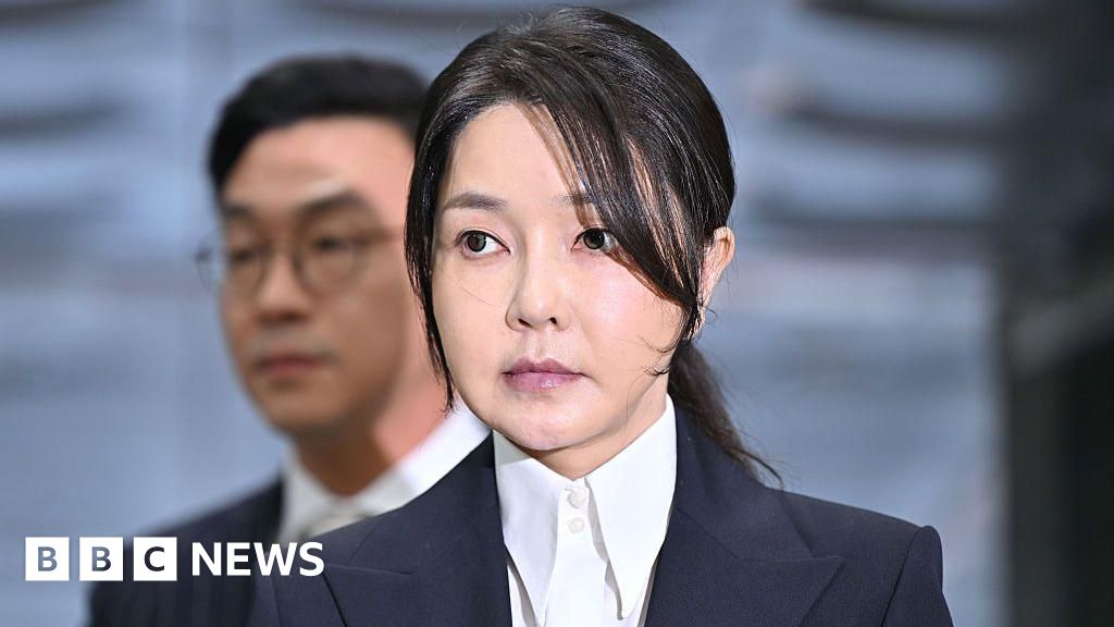South Korea's ex-first lady arrested in bribery probe