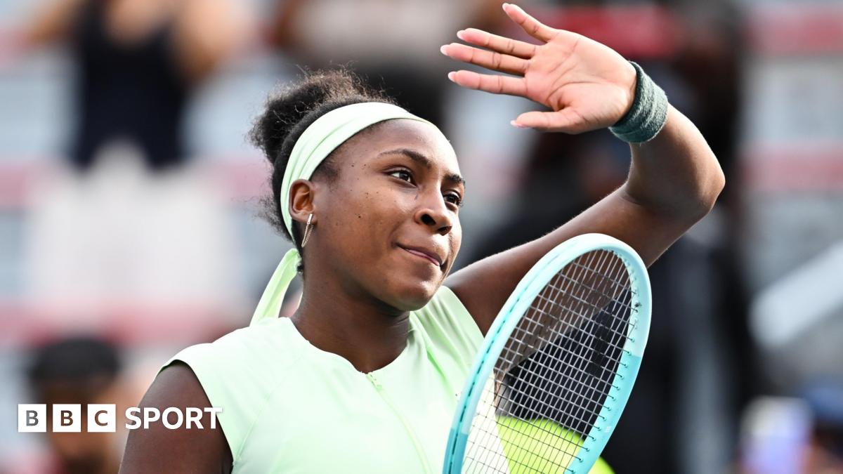Coco Gauff of the United States