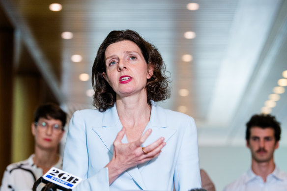 Independent MP Allegra Spender.