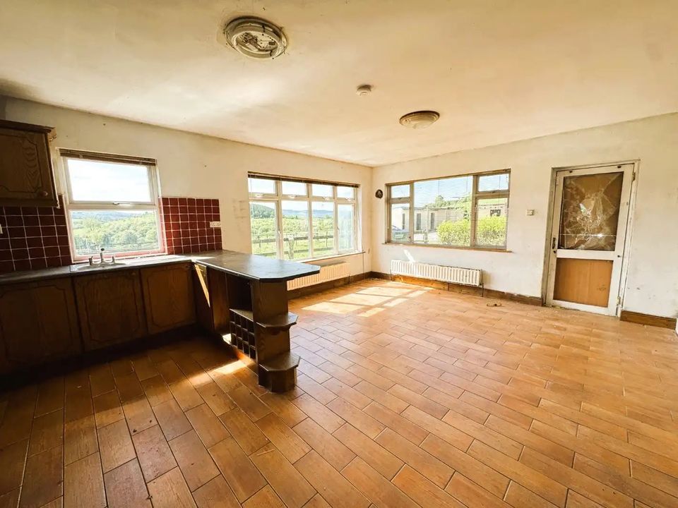 Inside the home up for auction