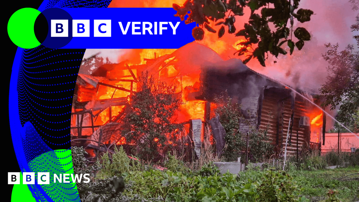 BBC Verify Live: What was hit in major strikes on Ukraine, and assessing IDF build-up near Gaza City