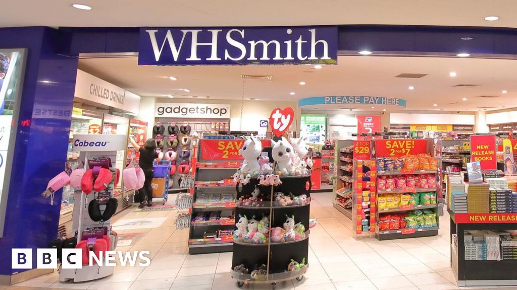 WH Smith shares tumble 41% after accounting blunder