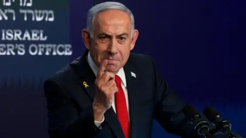 Reuters  Israeli Prime Minister Benjamin Netanyahu speaks during a press conference